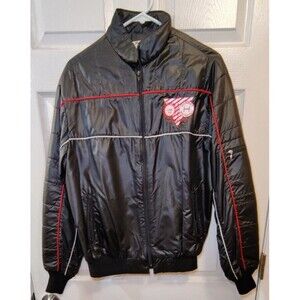 Vintage King Louie Pro Fit Black Puffer Jacket UAW 1243 Made In USA Size M